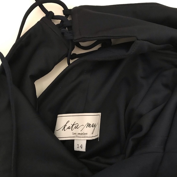 Katie May Luna Crepe Gown Long Formal Dress - Picture 6 of 8